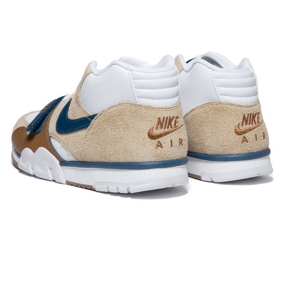 Nike Men’s Air Trainer 1 Shoes, Limestone/Ale Brown/White/Vale | NEW/NIB! - Picture 7 of 16